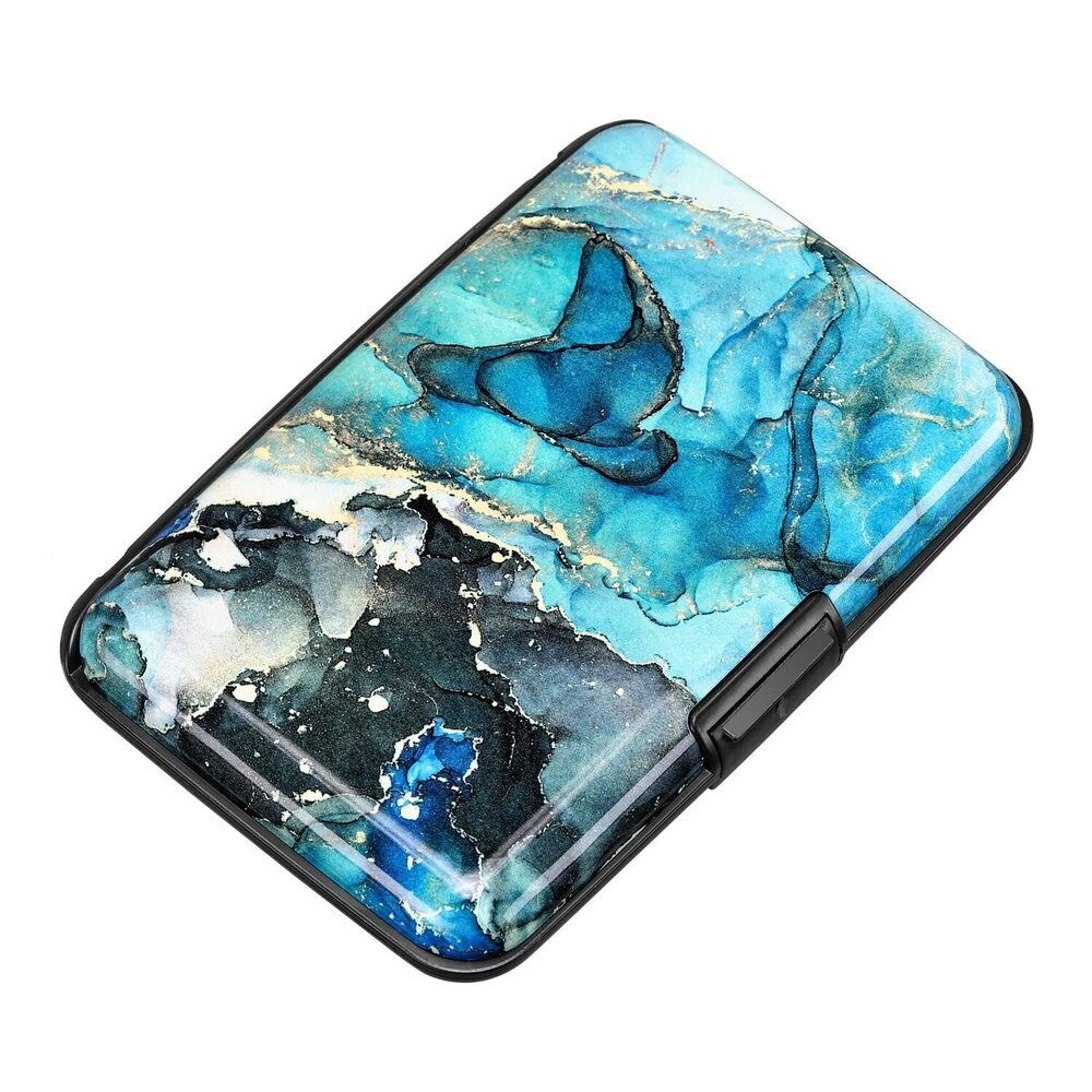 3961 RFID Blocking Credit Card Protector Aluminum ID Case Hard Shell